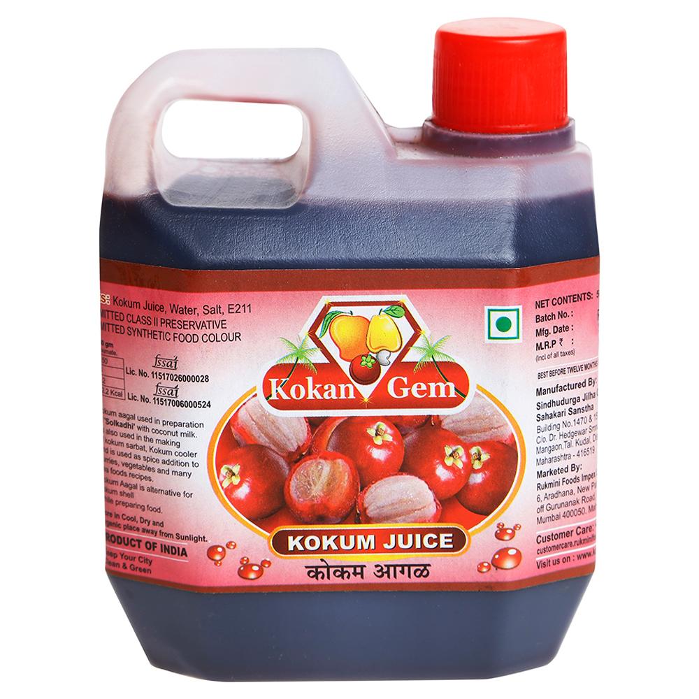 Kokum Gem Kokum Juice 1ltr